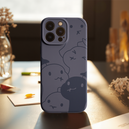 Cute snake emoji pack Silicone protective case Produced by YXCASE